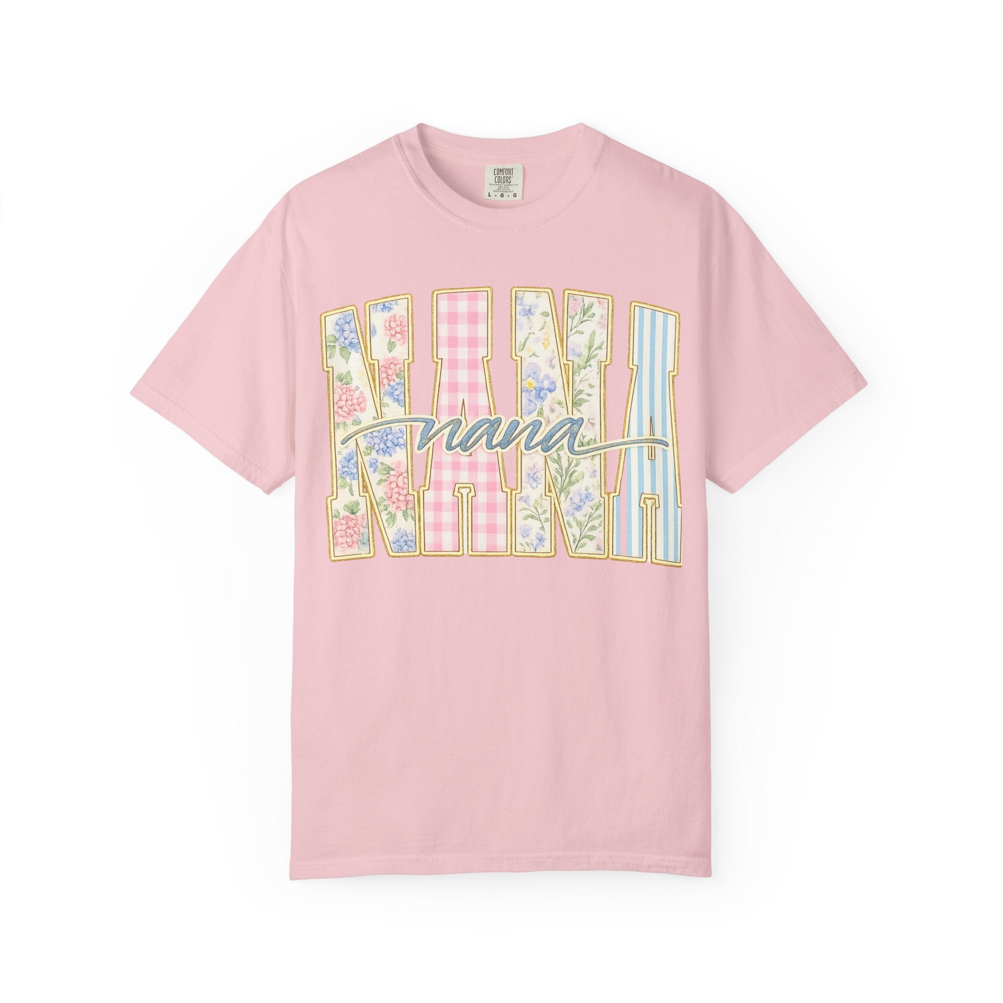 Nana Floral Patchwork T-Shirt