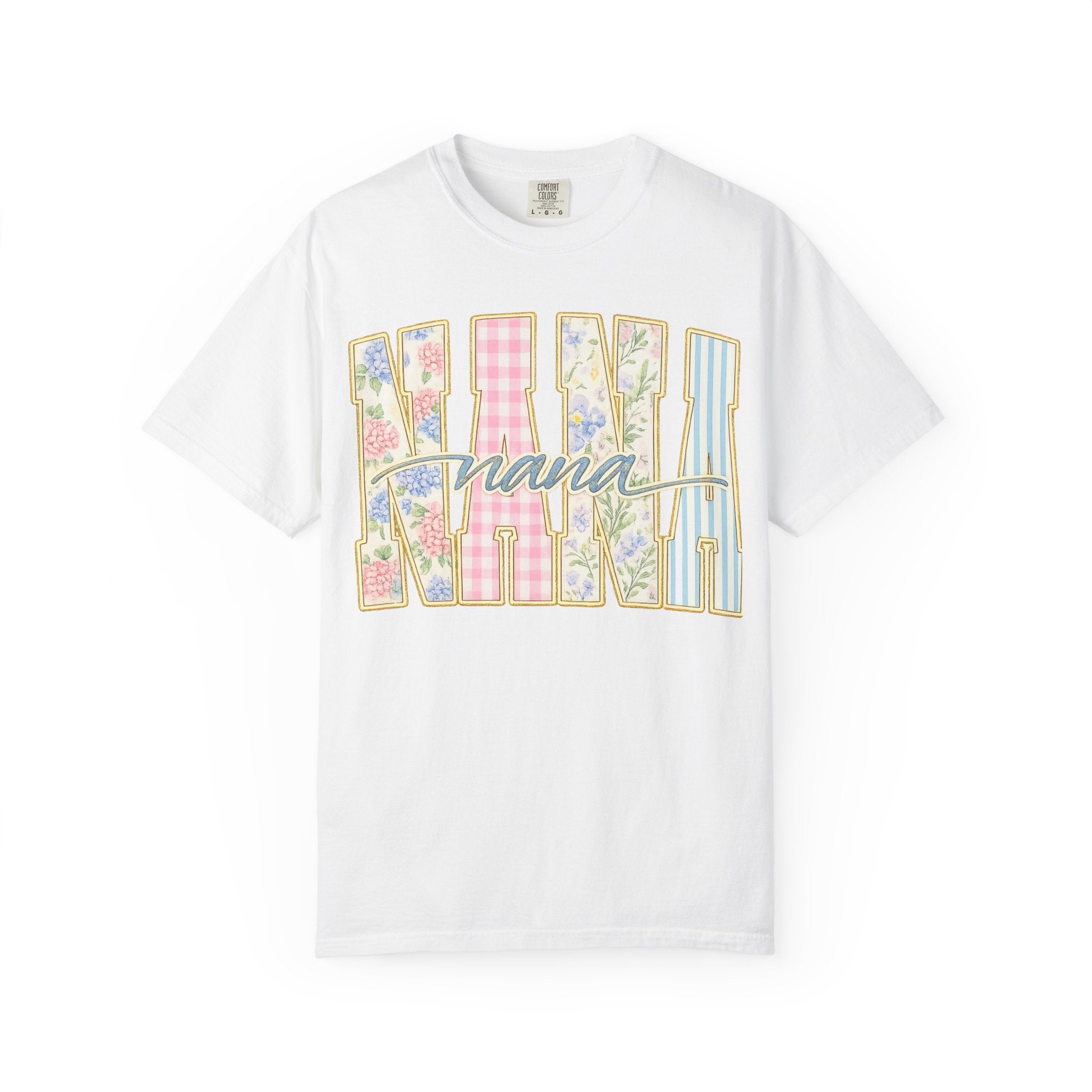 Nana Floral Patchwork T-Shirt