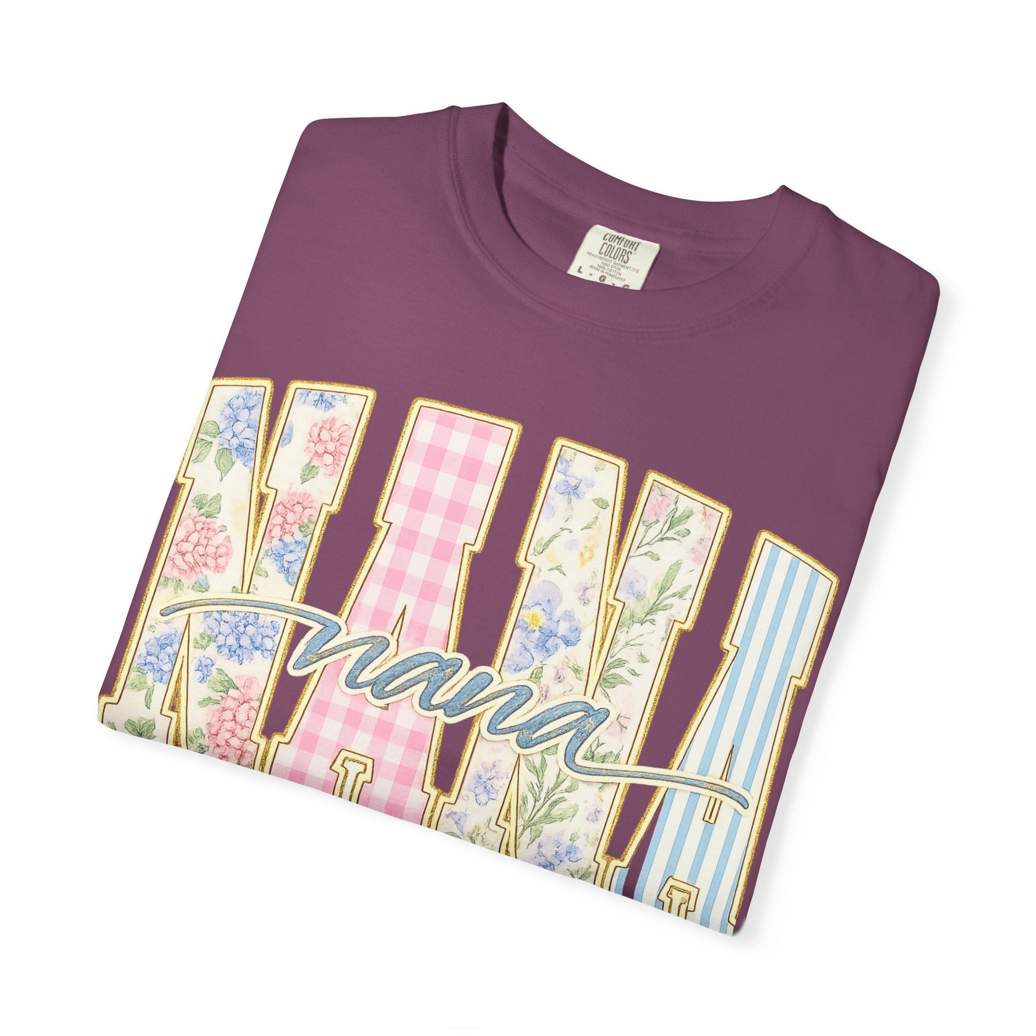 Nana Floral Patchwork T-Shirt