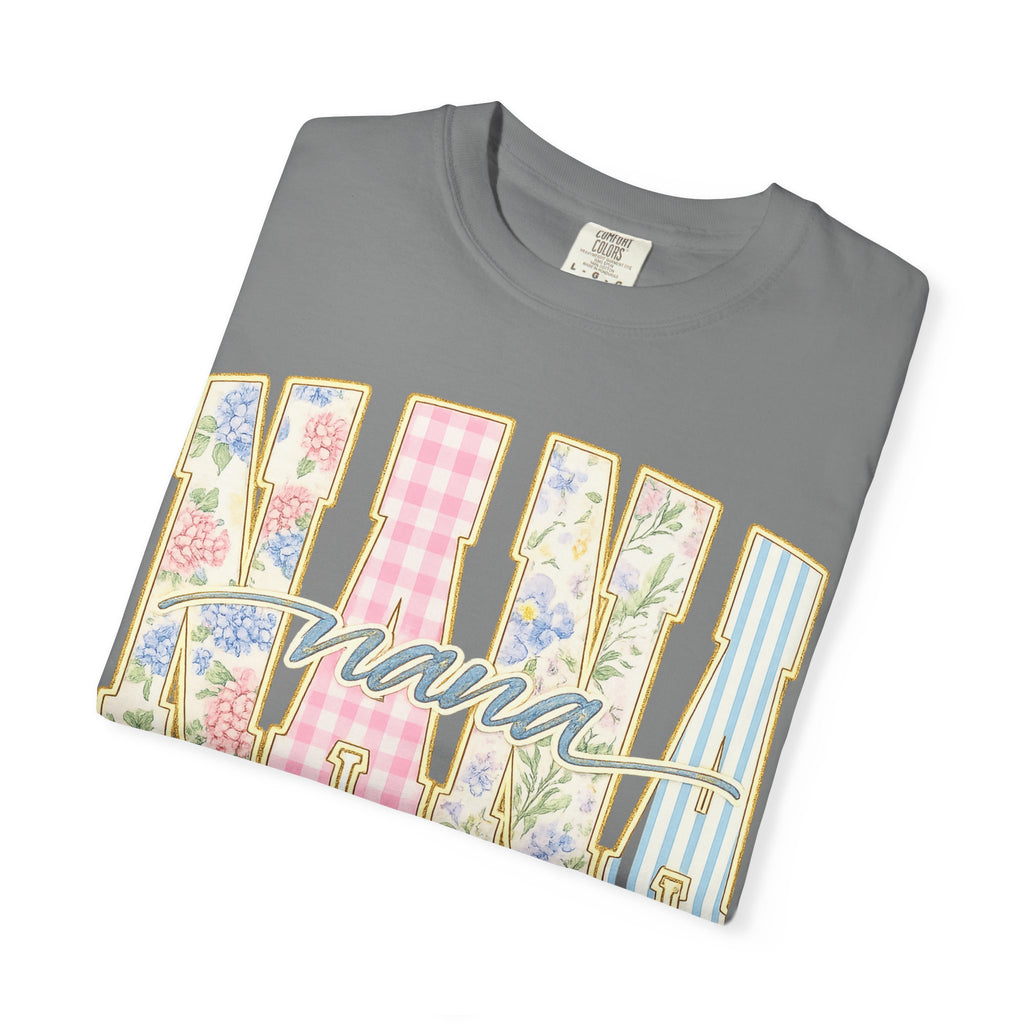 Nana Floral Patchwork T-Shirt