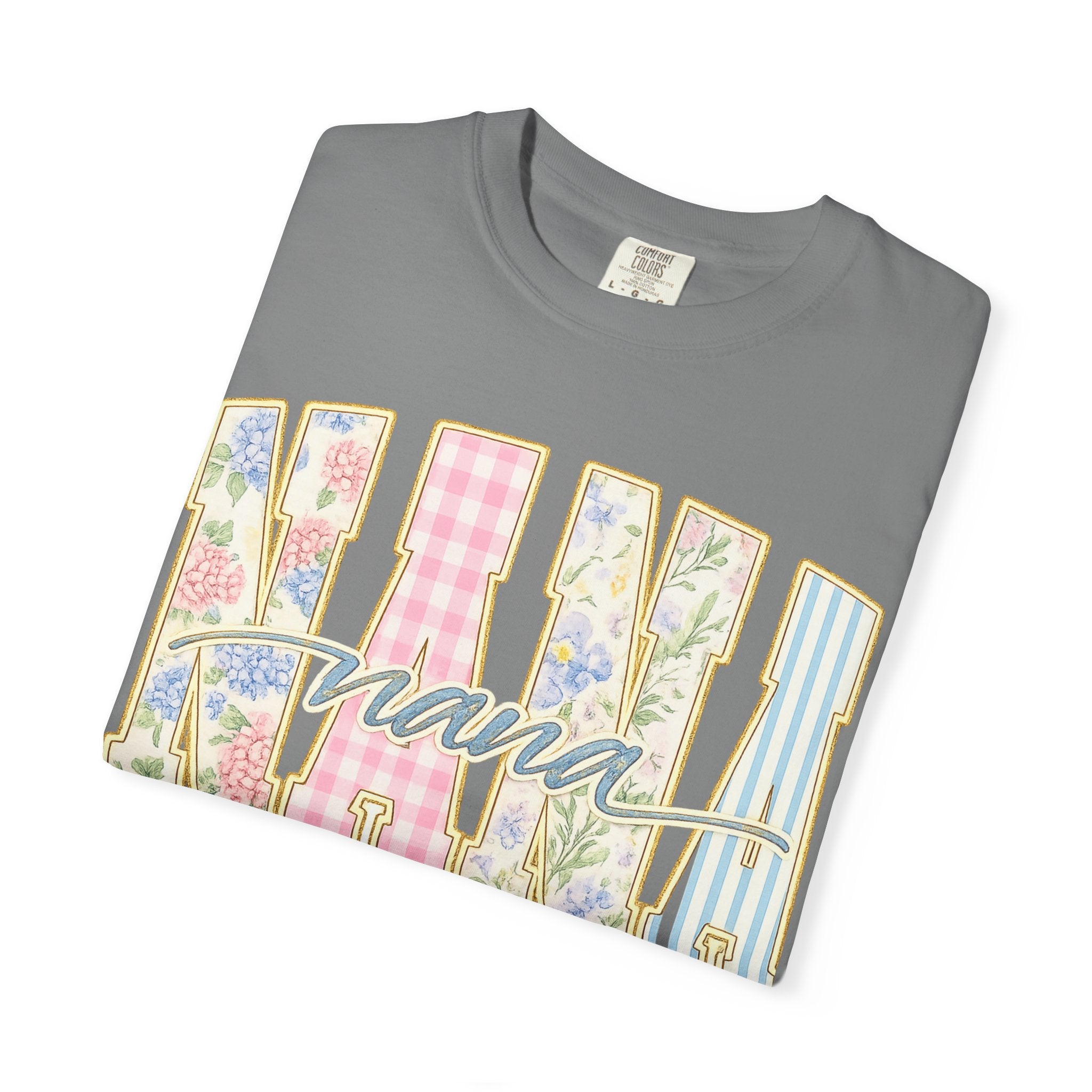 Nana Floral Patchwork T-Shirt