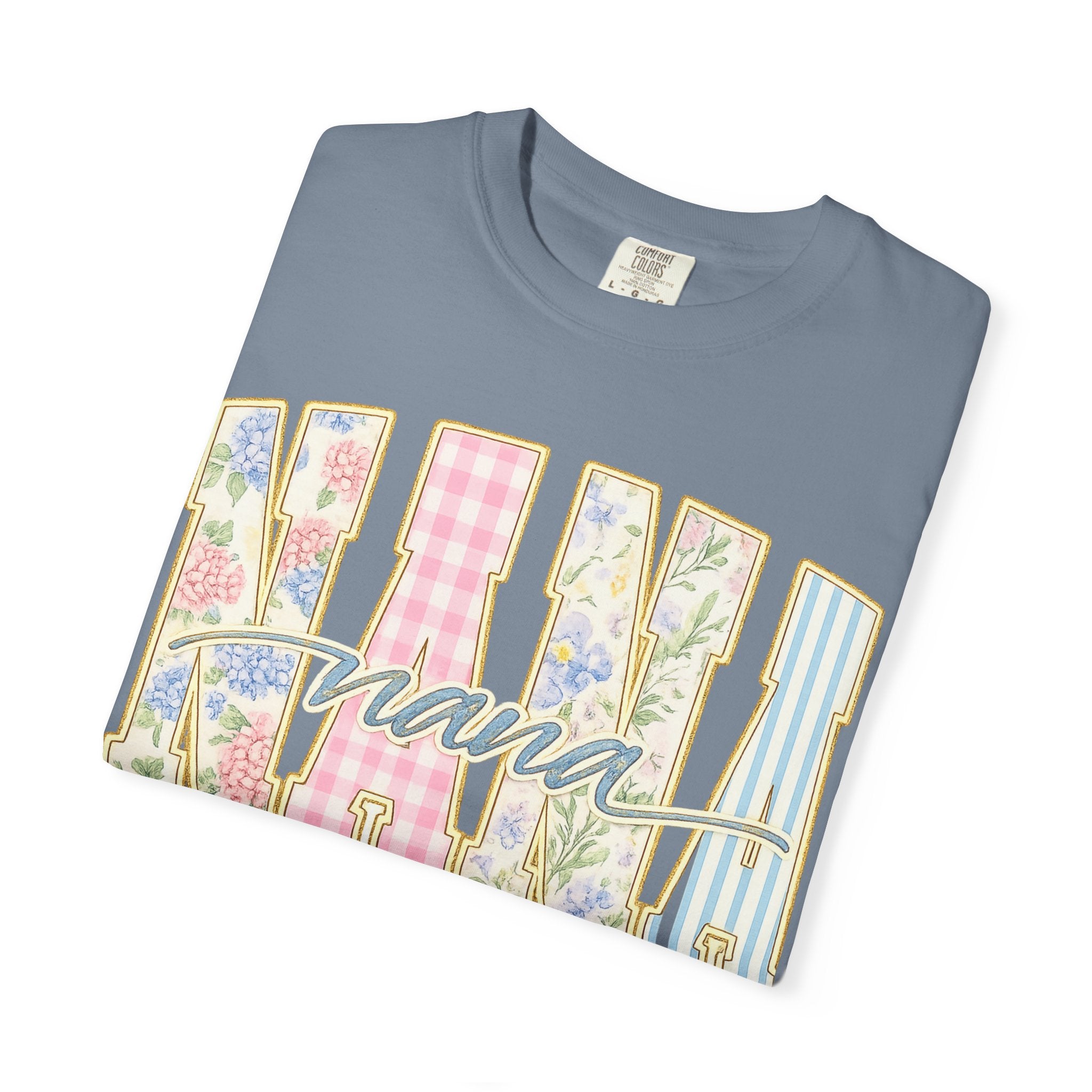 Nana Floral Patchwork T-Shirt