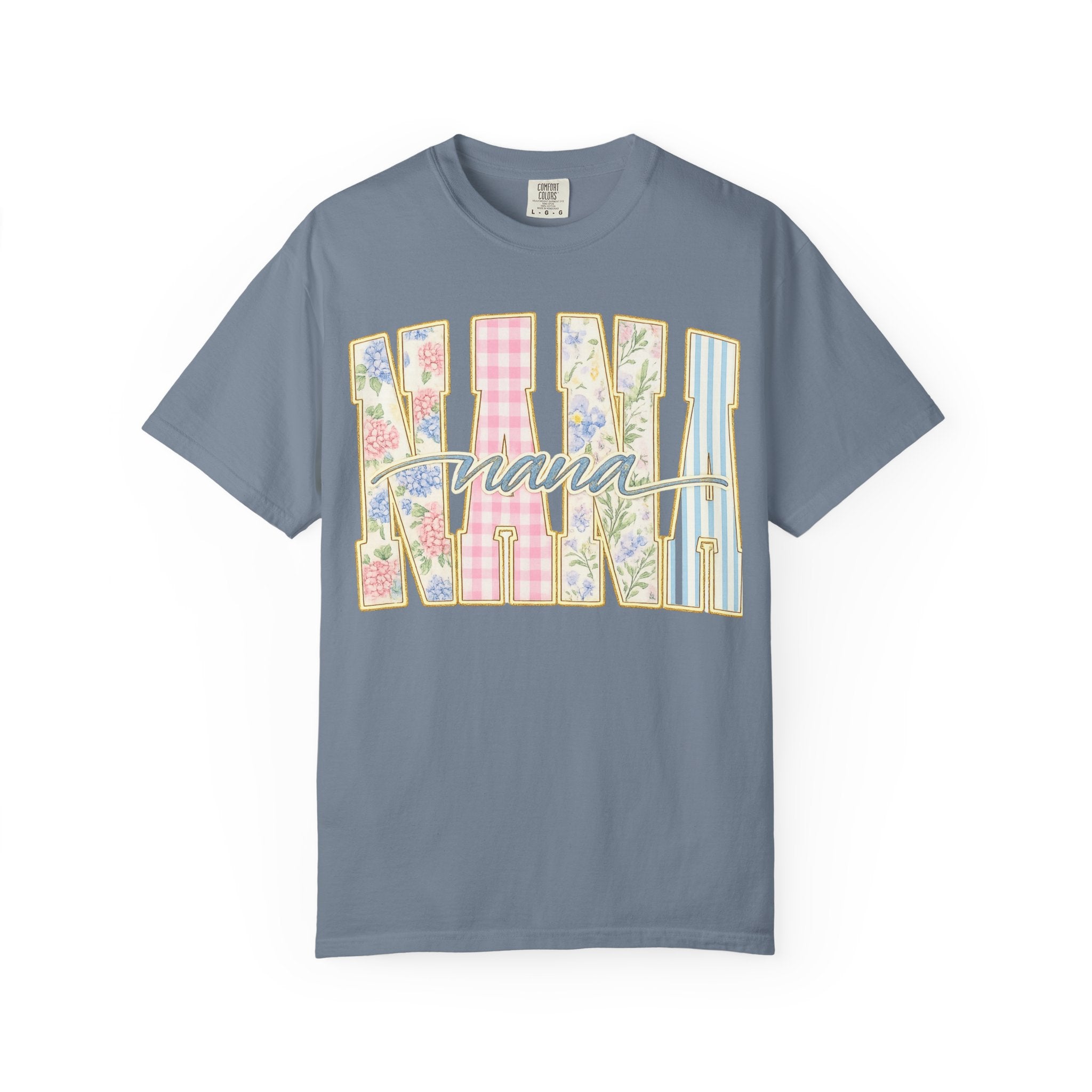 Nana Floral Patchwork T-Shirt