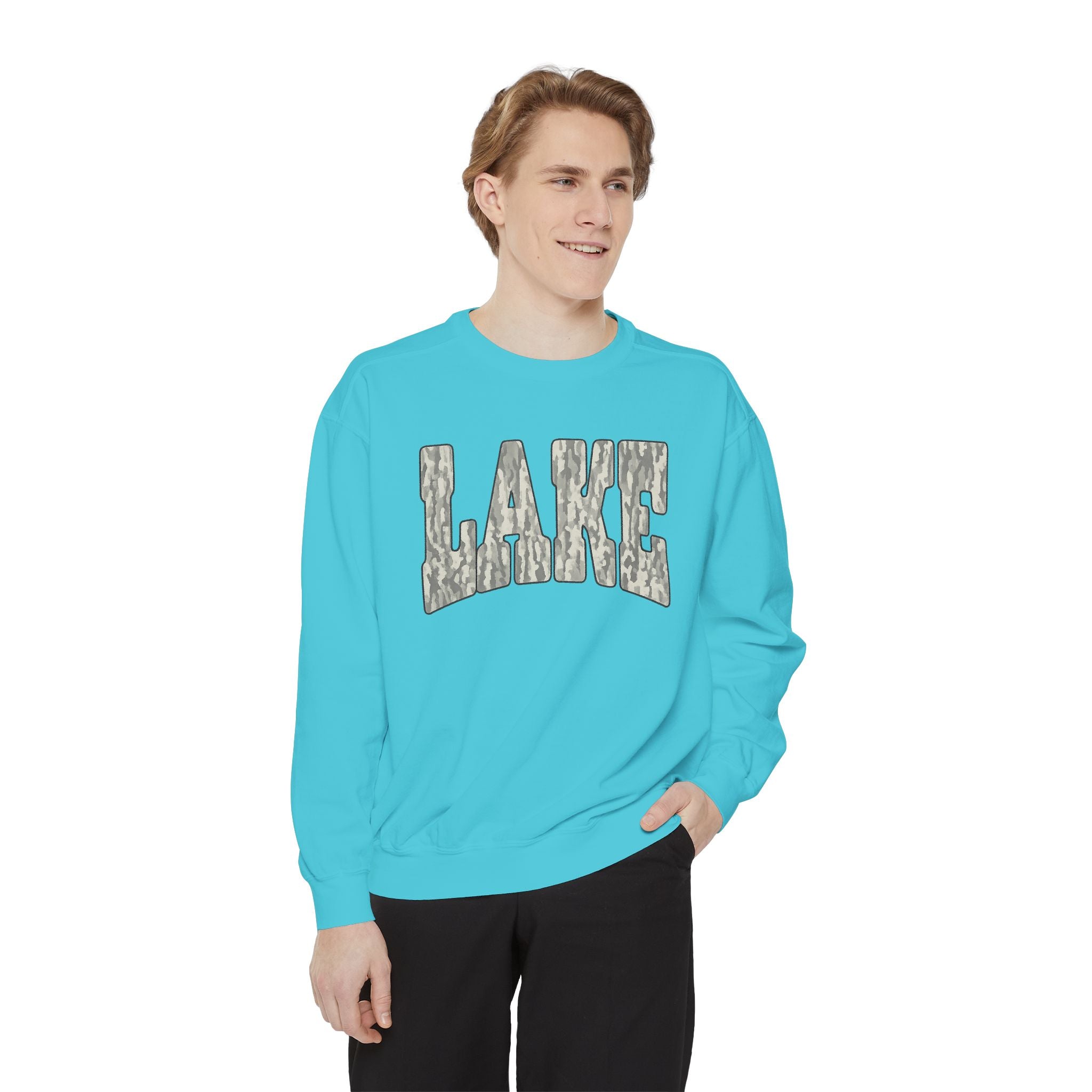 Lake Woodgrain Sweatshirt