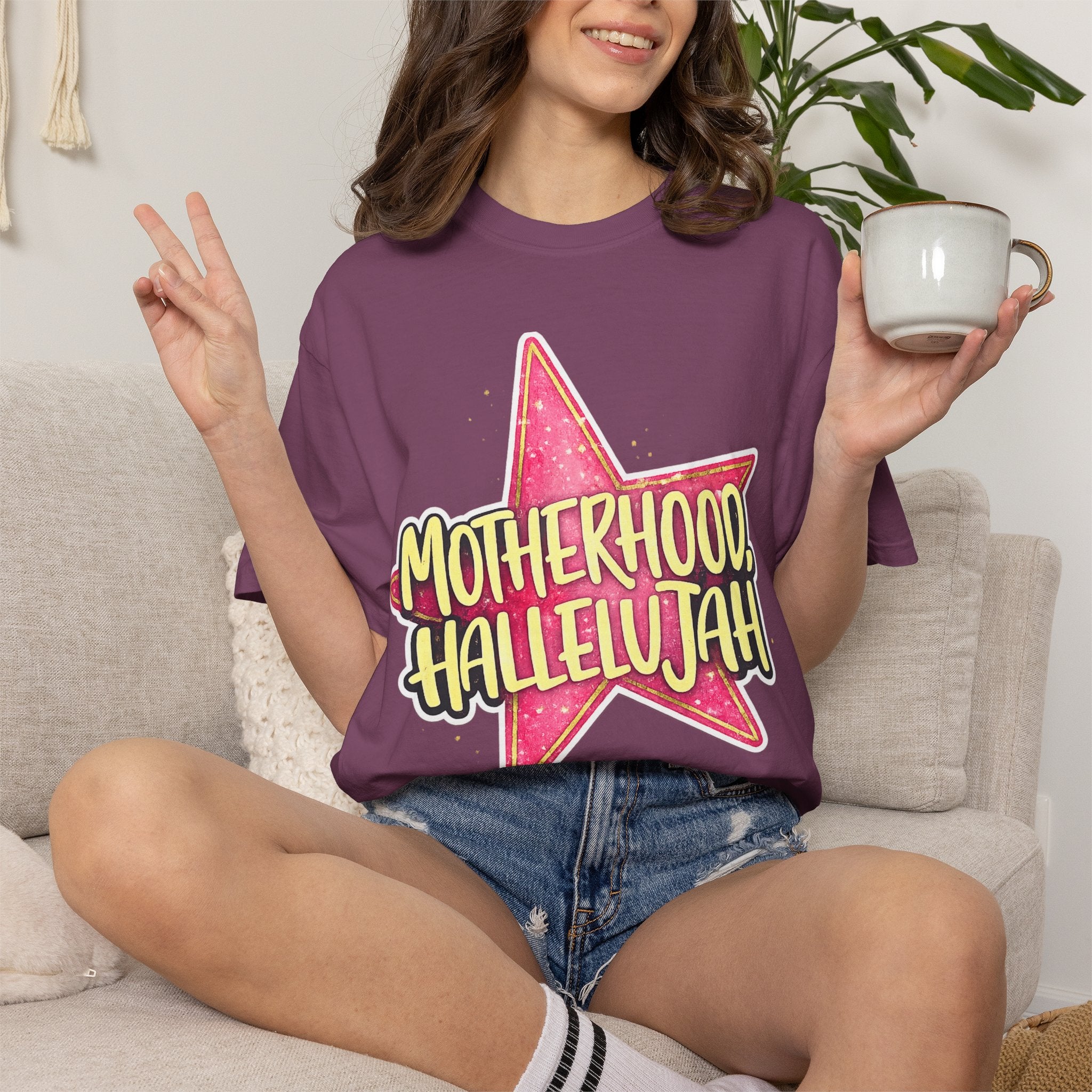 Motherhood, Hallelujah Graphic T-Shirt