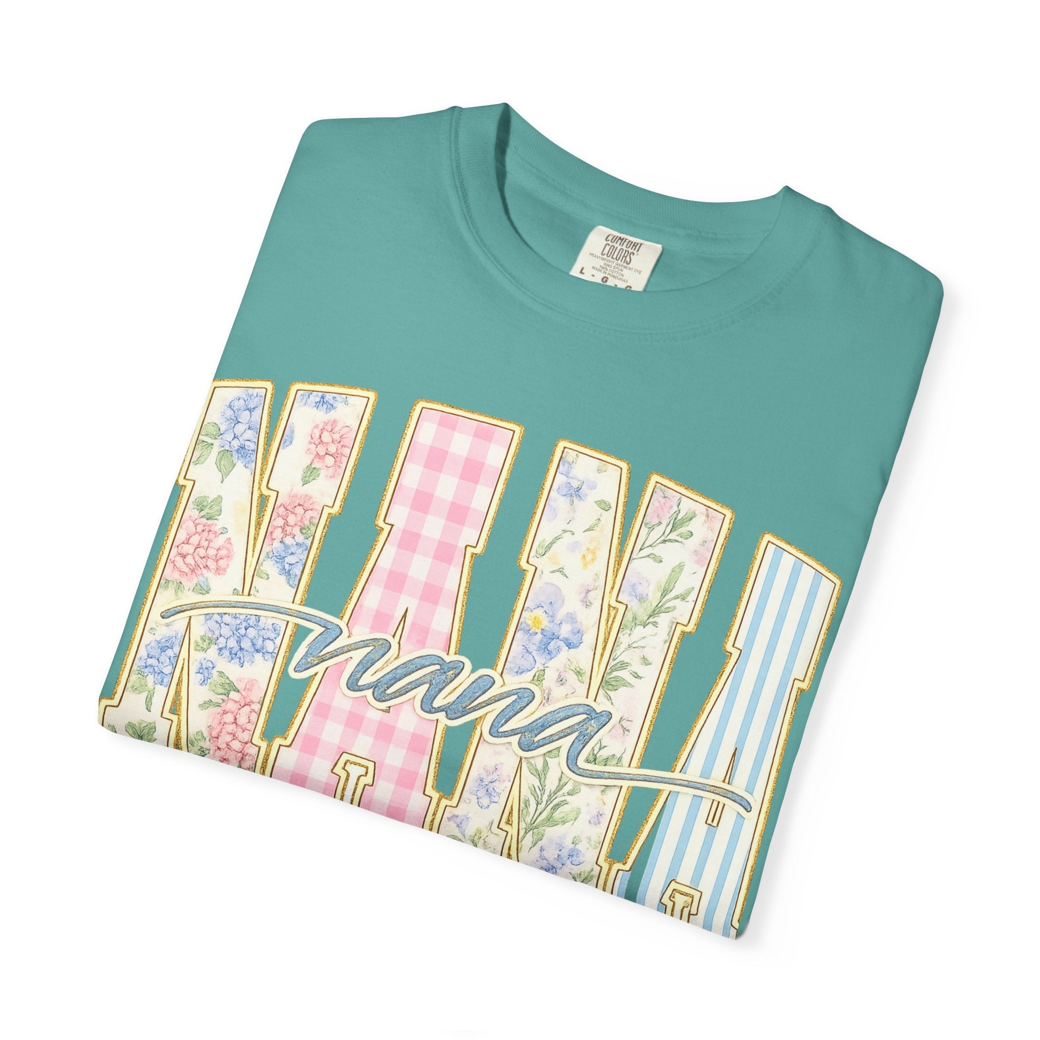 Nana Floral Patchwork T-Shirt