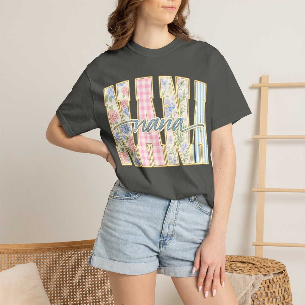 Nana Floral Patchwork T-Shirt