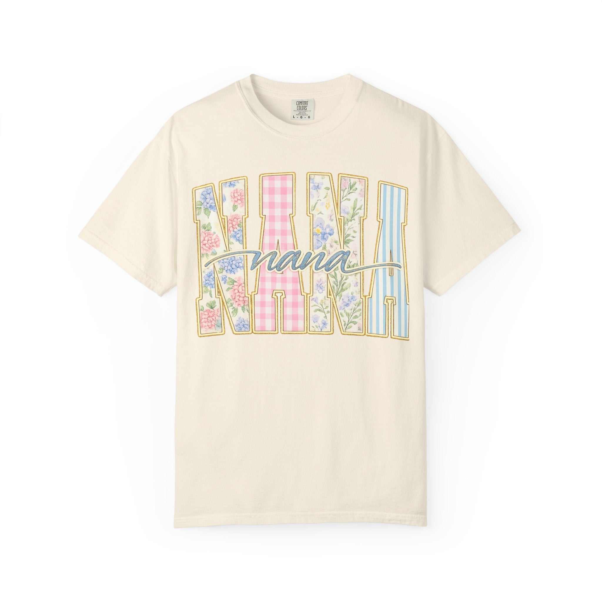 Nana Floral Patchwork T-Shirt