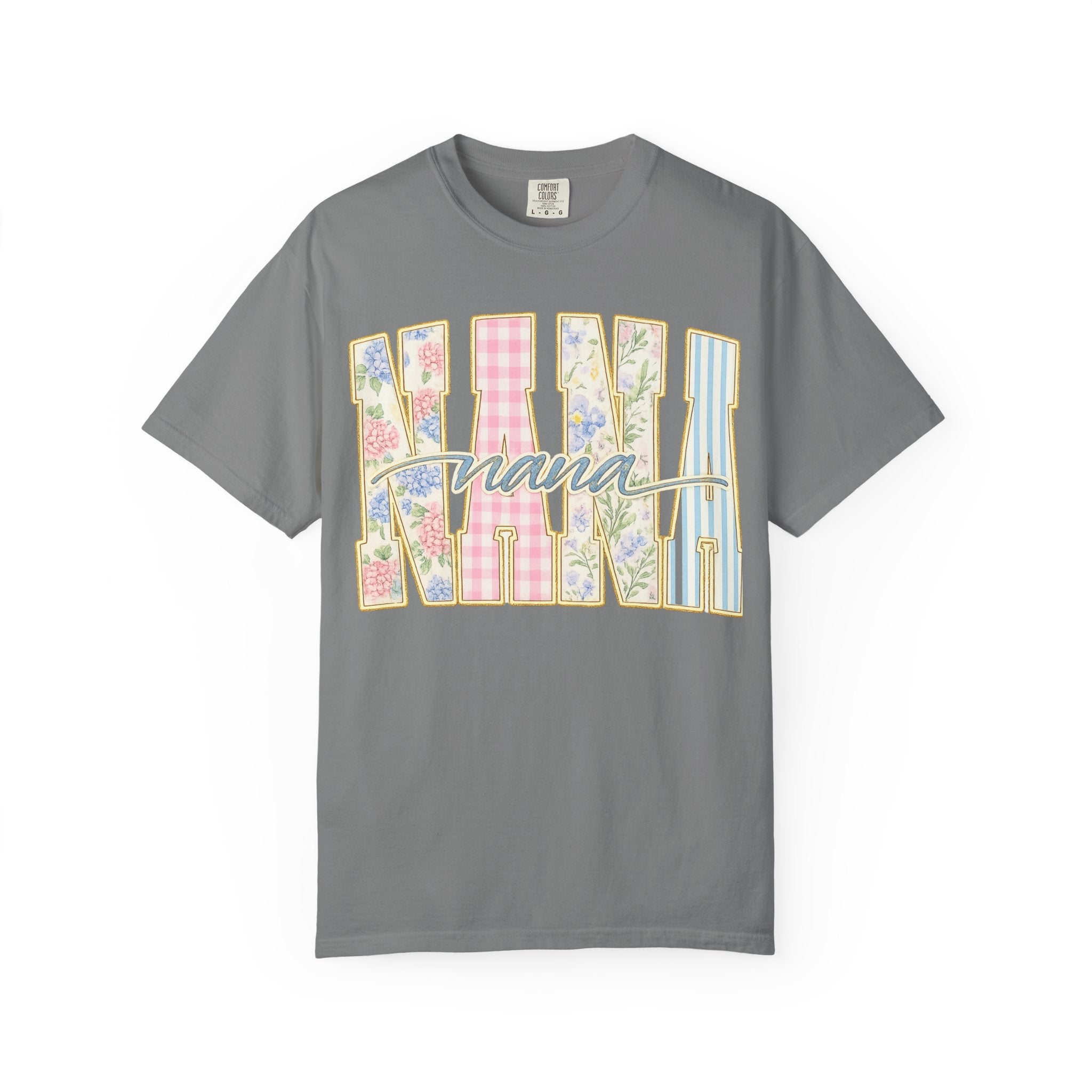 Nana Floral Patchwork T-Shirt