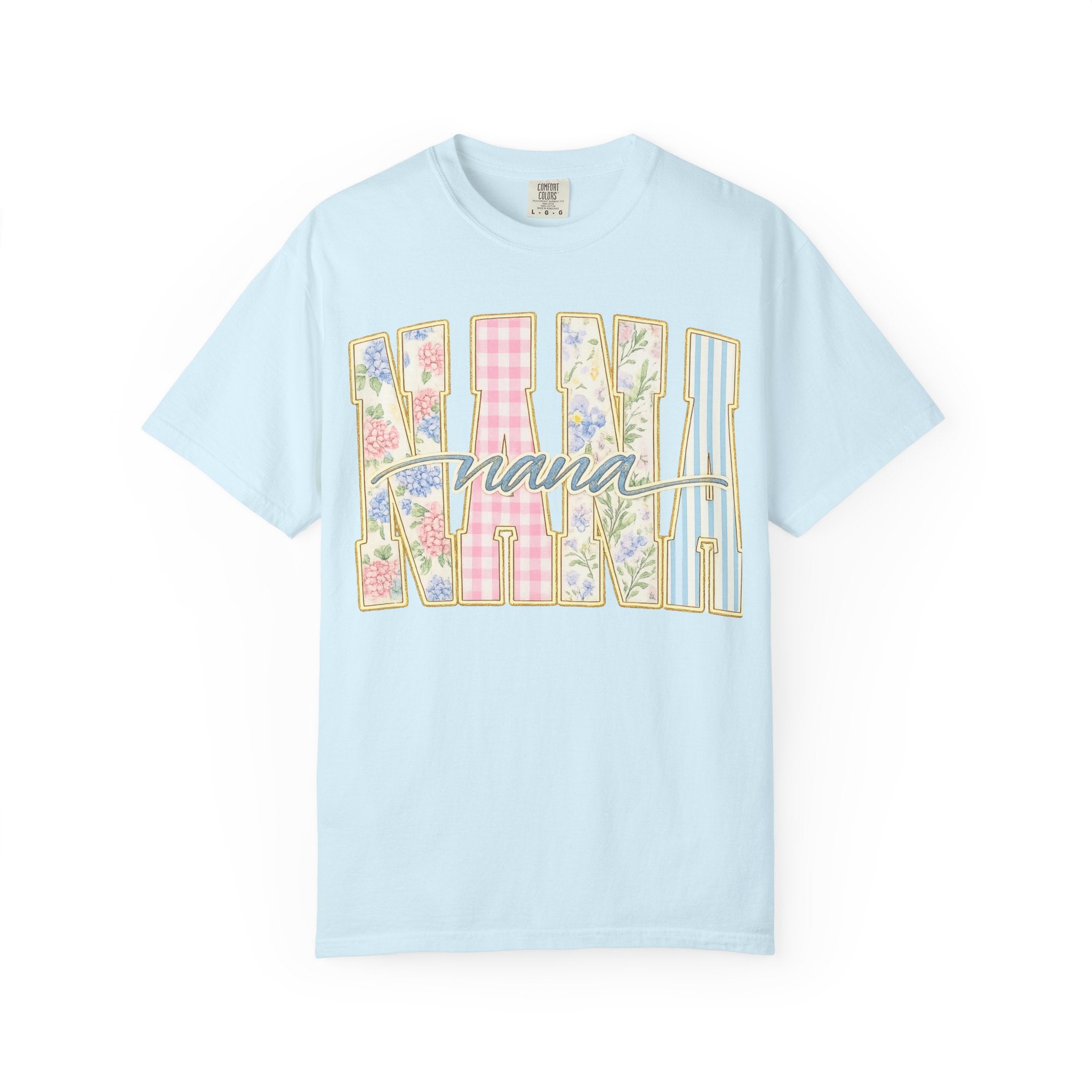 Nana Floral Patchwork T-Shirt