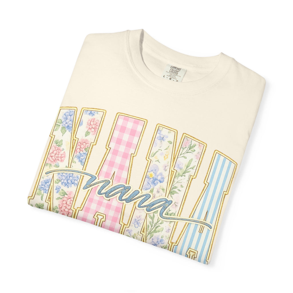 Nana Floral Patchwork T-Shirt