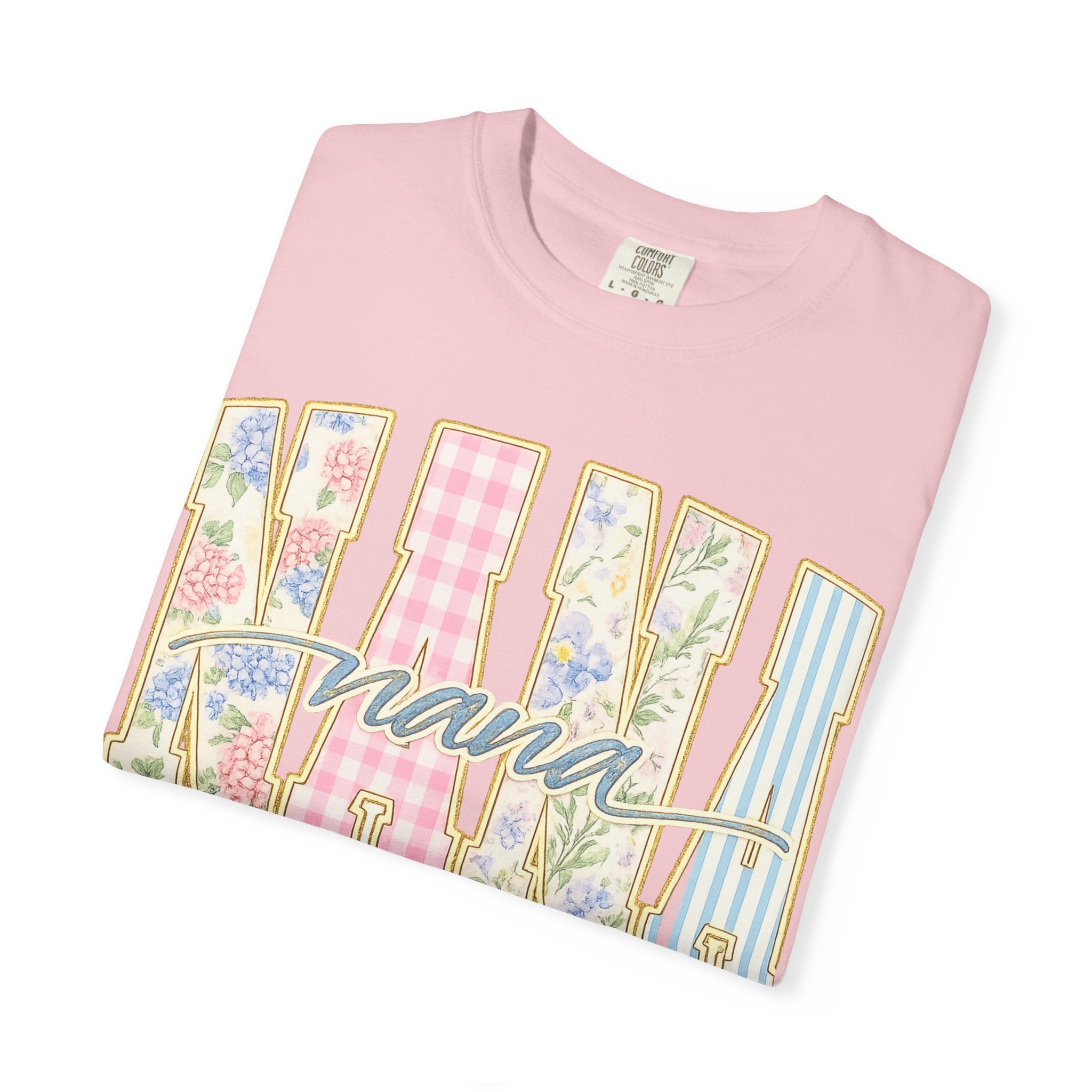 Nana Floral Patchwork T-Shirt