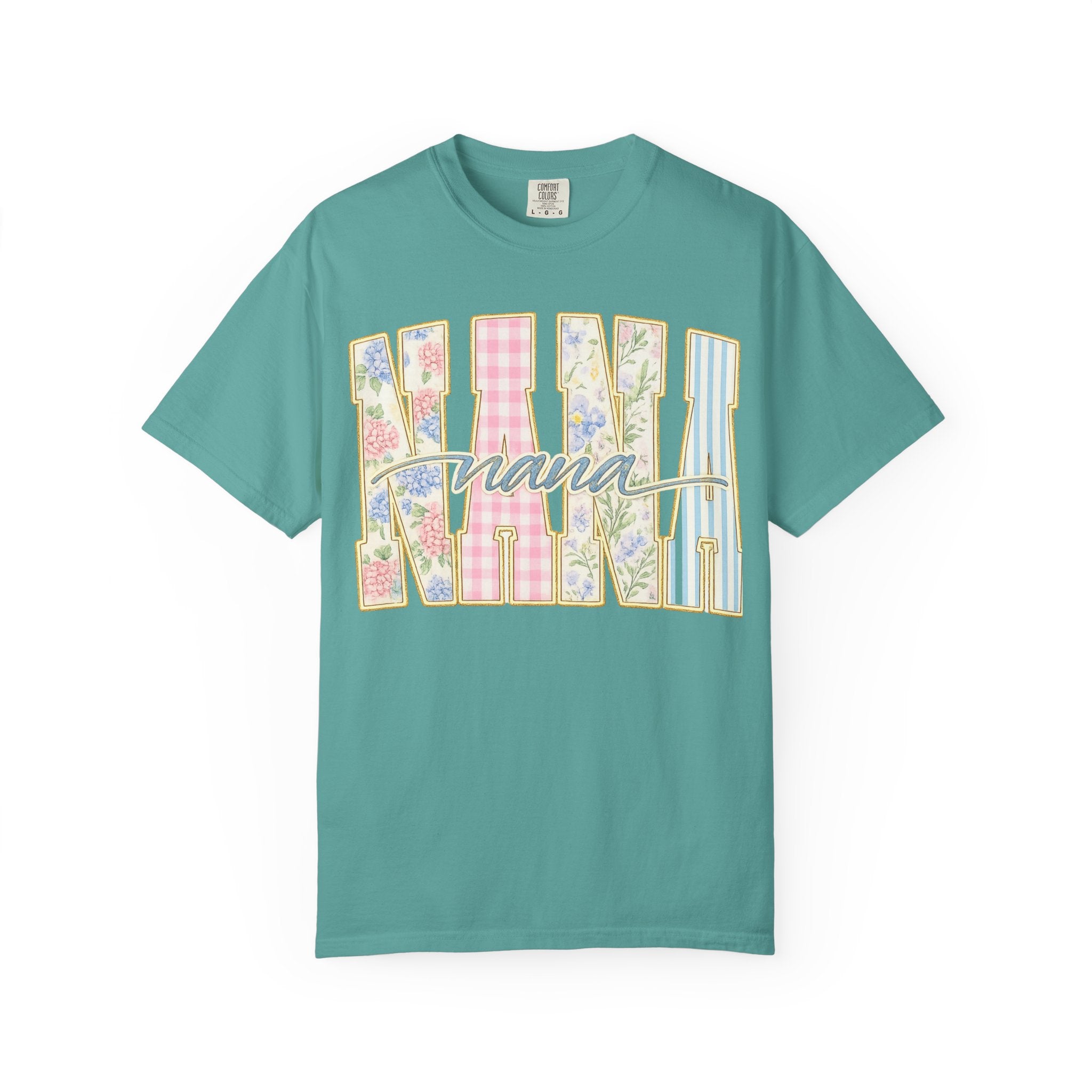 Nana Floral Patchwork T-Shirt
