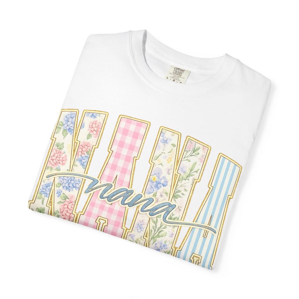 Nana Floral Patchwork T-Shirt