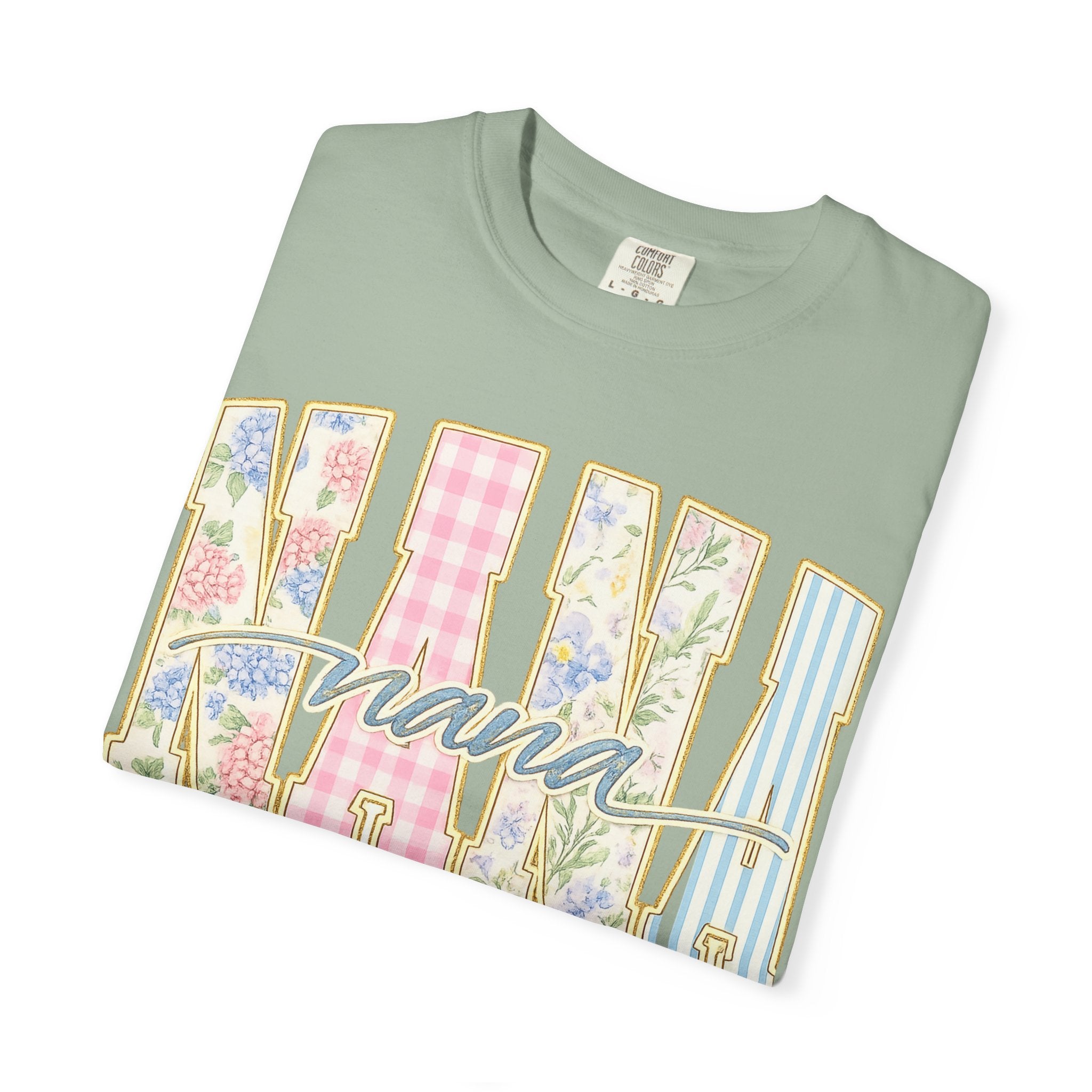 Nana Floral Patchwork T-Shirt