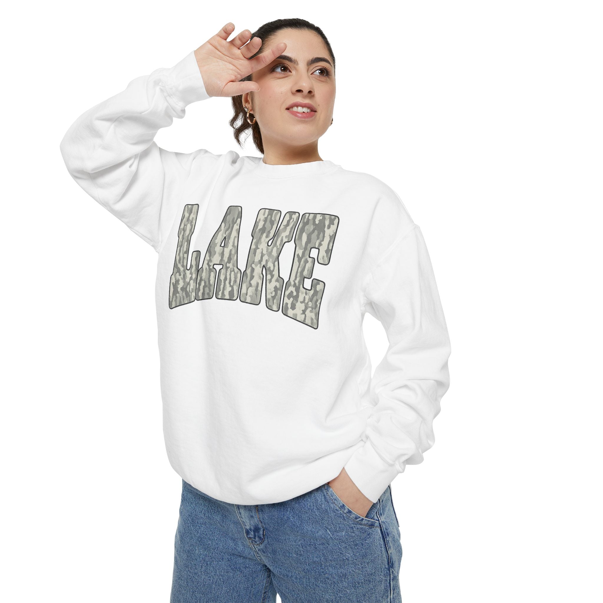 Lake Woodgrain Sweatshirt