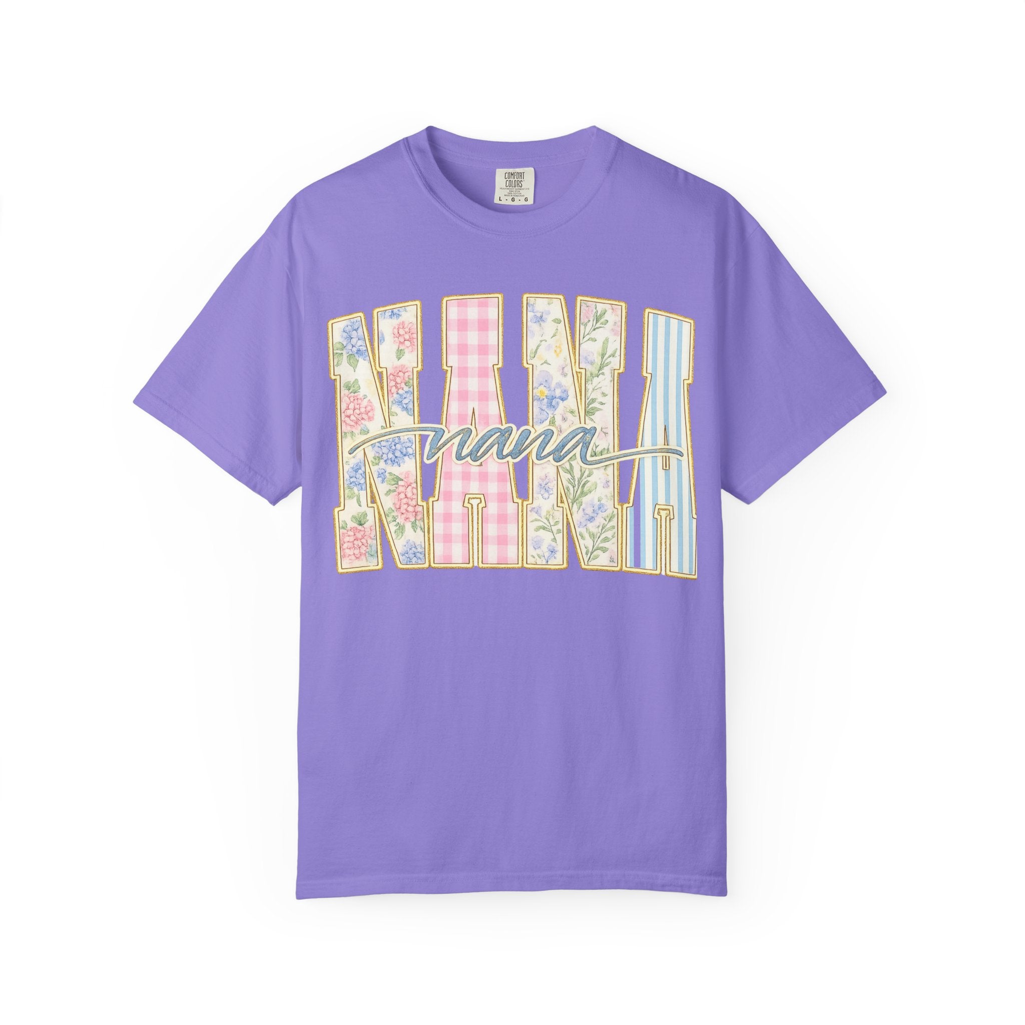 Nana Floral Patchwork T-Shirt