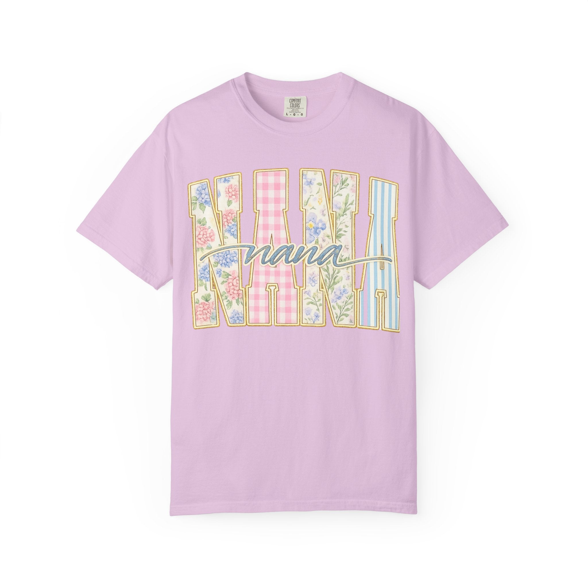 Nana Floral Patchwork T-Shirt
