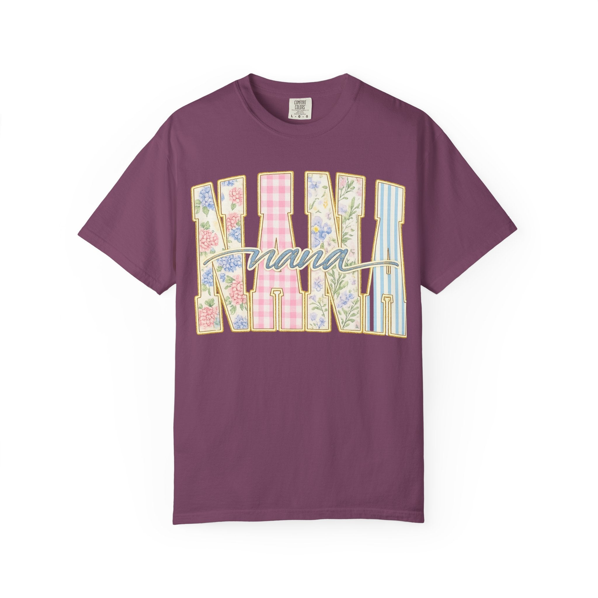 Nana Floral Patchwork T-Shirt