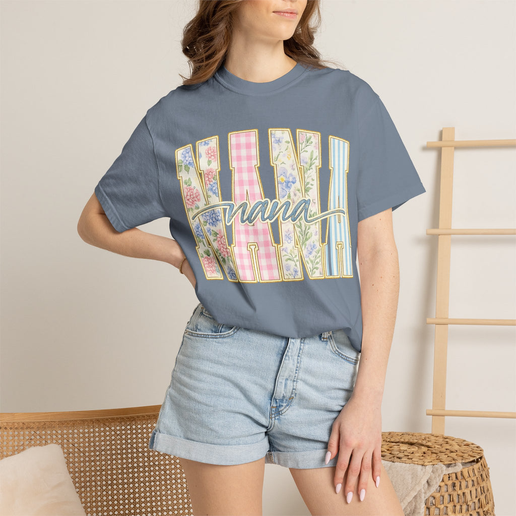 Nana Floral Patchwork T-Shirt