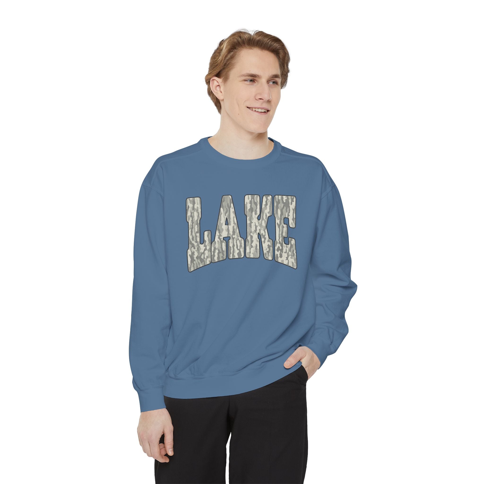 Lake Woodgrain Sweatshirt