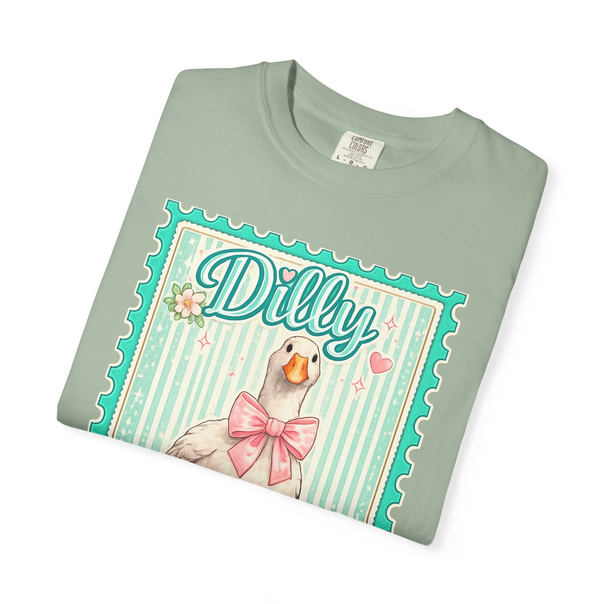 Dilly Dallying Goose Vintage-Style Graphic T-Shirt
