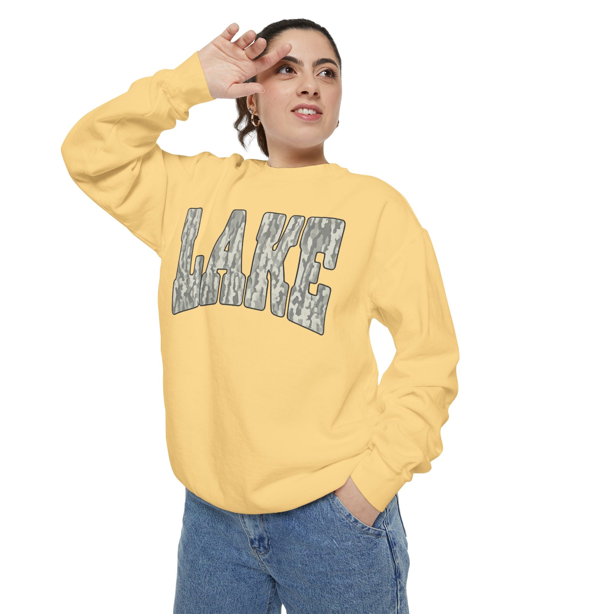 Lake Woodgrain Sweatshirt