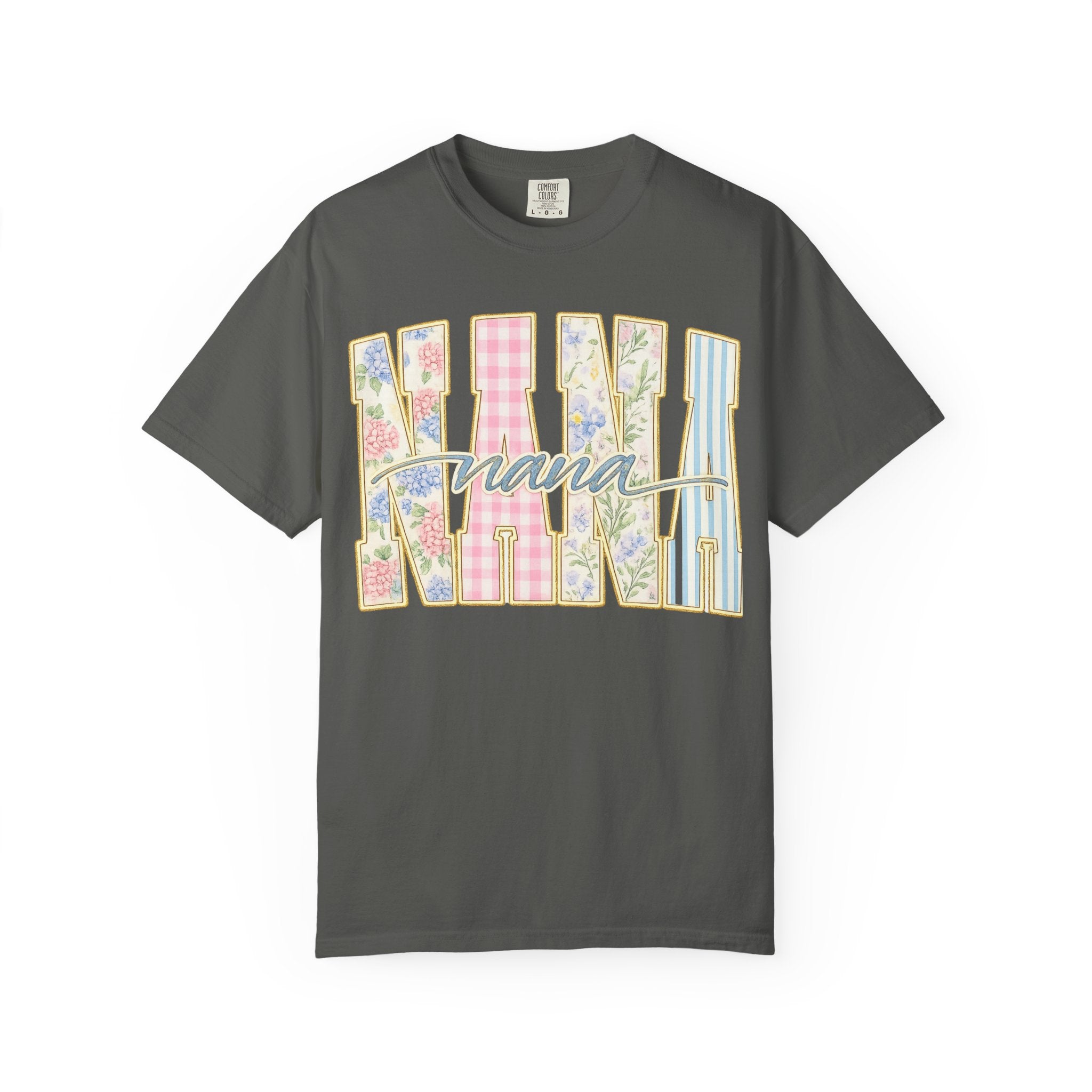 Nana Floral Patchwork T-Shirt